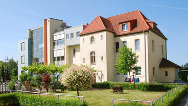Gebäudeansicht Altenpflegeheim Bergstraße, Brandis – Haus 2